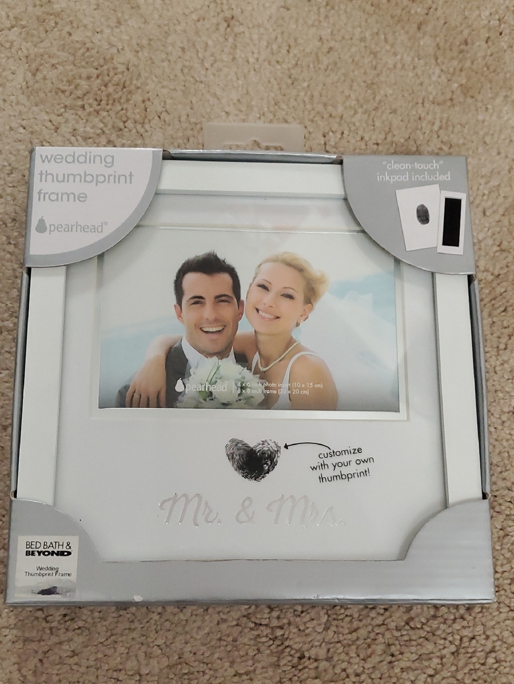 Wedding Thumbprint Frame